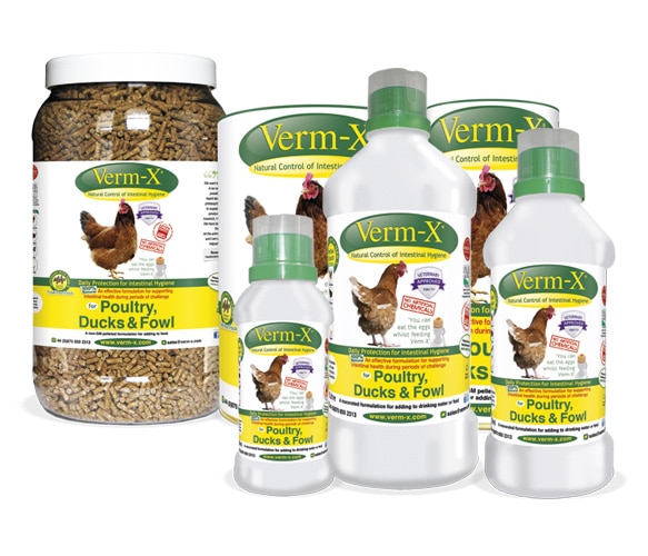Verm-X Poultry Pellets 750G